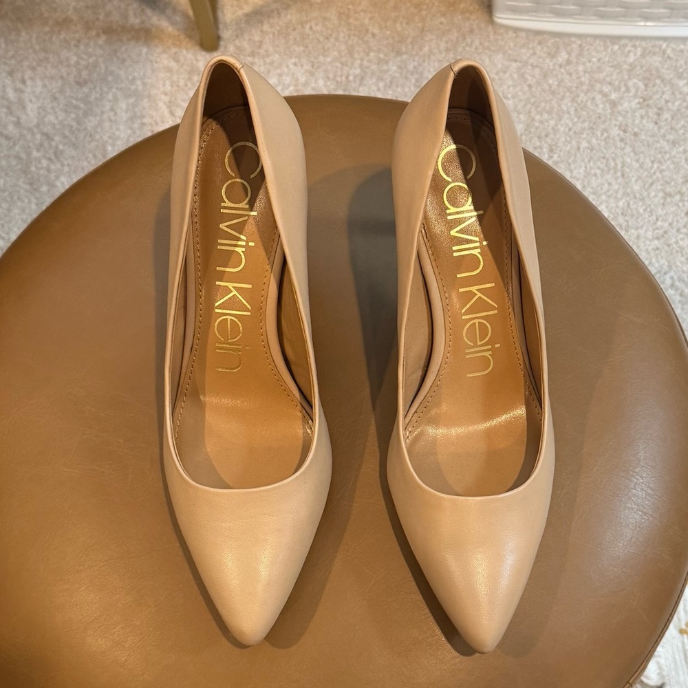 Calvin Klein Leather Heels
